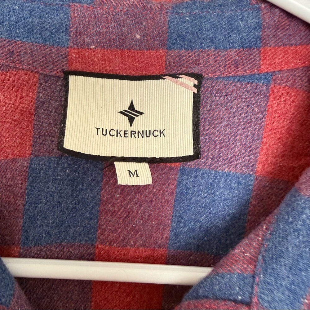 Tuckernuck Saranac Buffalo Checkered Puff Sleeve Top - Picture 6 of 10